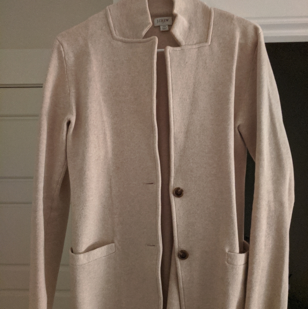 J. Crew Sweater Blazer Size XS